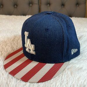New Era Los Angeles Dodgers Usa Flagged 